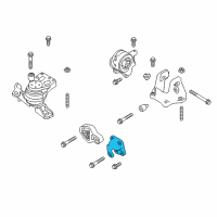 OEM 2014 Ford Taurus Mount Bracket Diagram - BB5Z-6E042-C