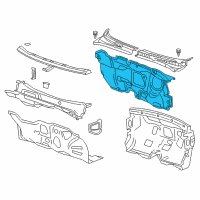 OEM Chevrolet Cruze Limited Insulator Diagram - 23424741