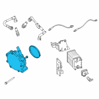 OEM 2014 Ford F-150 Vacuum Pump Diagram - DL3Z-2A451-B