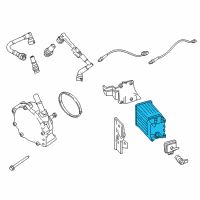 OEM 2017 Lincoln Navigator Canister Diagram - FL1Z-9C985-A