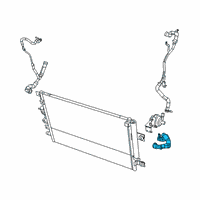 OEM 2021 Jeep Cherokee Radiator Outlet Diagram - 68287422AB