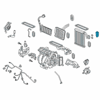 OEM 2021 Honda Insight Valve Assembly Expans Diagram - 80220-TBA-A11