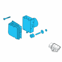 OEM 2013 Chevrolet Caprice ABS Control Unit Diagram - 92268027