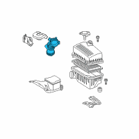 OEM Toyota Camry Air Hose Diagram - 17881-0V010