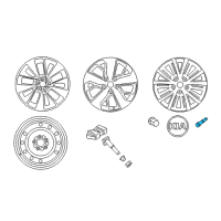 OEM 2015 Kia Rio Tire Pressure Sensor Diagram - 5293331300