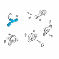 OEM 2019 Hyundai Veloster N Bracket-Engine MTG Support Diagram - 21825-S0100