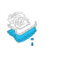 OEM Nissan Pan Assy-Oil Diagram - 31390-88X00