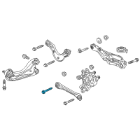 OEM 2022 Honda Accord Bolt, Flange 12X77 Diagram - 90180-TBA-A00