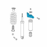 OEM 2019 Buick Enclave Shock Mount Diagram - 84557943