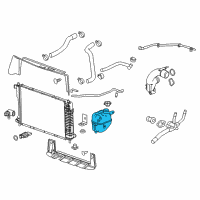 OEM GMC Terrain Reservoir Diagram - 22829367