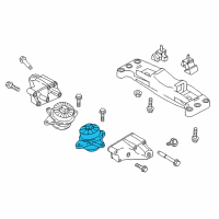 OEM 2017 Kia K900 Hydraulic Insulator, Left Diagram - 218123T200