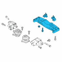 OEM 2017 Kia K900 Bracket Assembly-TRANSAXLE Diagram - 218303T200