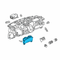 OEM GMC Yukon XL CLUSTER ASM-INST Diagram - 84505064