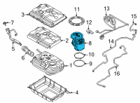 OEM 2022 BMW X5 SUPPLY MODULE Diagram - 16-11-9-468-625