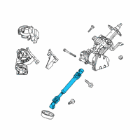 OEM Ford Escape SHAFT ASY Diagram - LX6Z-3B676-B