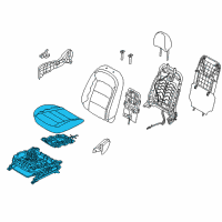 OEM Kia Forte5 Cushion Assembly-Front Seat Diagram - 88200A7160KKU