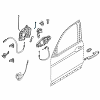 OEM 2020 BMW X5 LOCKROD, LEFT Diagram - 51-21-7-430-915