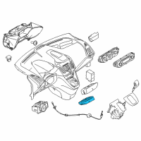 OEM 2018 Ford Transit Connect Defroster Switch Diagram - DT1Z-17B676-A