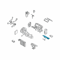 OEM BMW X6 Electric Auxiliary Heater, Front Diagram - 64-11-9-230-657