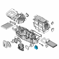 OEM 2019 Ford Flex Resistor Diagram - 9L3Z-19E624-B