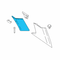 OEM 2021 BMW X3 Cover Column C Left Diagram - 51-43-7-449-405