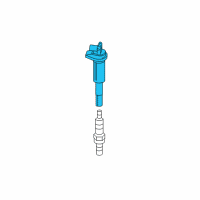 OEM 2010 BMW M3 Ignition Coil Diagram - 12-13-7-841-754