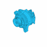 OEM 2008 Toyota Tacoma Alternator Diagram - 27060-0P020-84