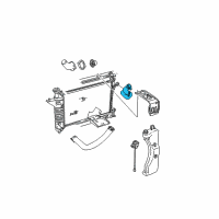 OEM 2002 Ford Mustang Upper Hose Diagram - 1R3Z-8260-AA