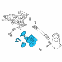 OEM 2022 Honda Pilot MOTOR, STEERING Diagram - 53281-TG8-A03