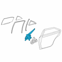 OEM 2017 Toyota Camry Regulator Diagram - 69803-06140