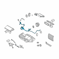 OEM BMW Z4 HVAC Harness Connector Diagram - 64119188993