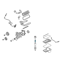 OEM Ford E-350 Club Wagon Element Tube Diagram - 3C3Z-6C755-AA