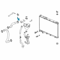 OEM 2021 Honda CR-V Hose, Radiator Outlet Expansion Tank Inlet Diagram - 19121-5PA-A01