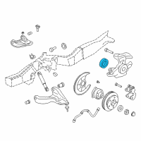 OEM 1989 GMC S15 Jimmy Seal, Front Wheel Inner Bearing Diagram - 560680