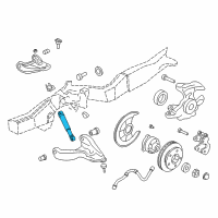 OEM 1984 GMC S15 Front Shock Absorber Diagram - 22064855