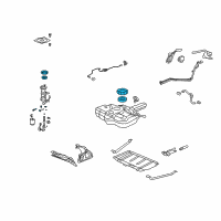 OEM Honda Fit Regulator Set, Pressure Diagram - 17052-TK6-A00