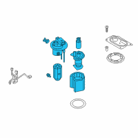 OEM 2018 Kia Optima Fuel Pump Assembly Diagram - 31120C2500