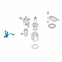 OEM 2018 Kia Optima Fuel Pump Sender Assembly Diagram - 94460D5500
