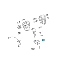 OEM Saturn Outlook Expansion Valve Diagram - 22804123