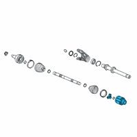 OEM 2020 Acura RDX SET JOINT INBOARD Diagram - 44310-TJB-305