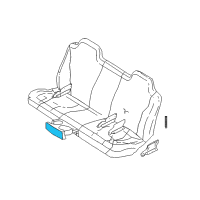 OEM Dodge Dakota Holder Diagram - UG291AZAA