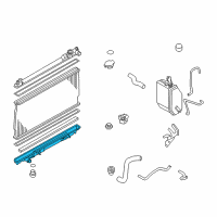 OEM Nissan 350Z Coolant Reservoir Diagram - 21463CD010