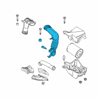 OEM 2019 Lincoln MKC Inlet Tube Diagram - GJ7Z-9B659-A