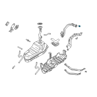 OEM Nissan Stanza Cap Assembly Filler Diagram - 17251-F9912