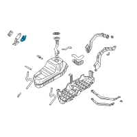 OEM 2002 Infiniti QX4 Bracket-Fuel Pump Diagram - 17013-1W200