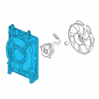 OEM Honda Civic Shroud Diagram - 38615-R1A-A02