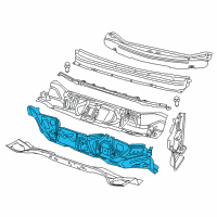 OEM 2020 Jeep Cherokee CROSSMEMBER-Dash Diagram - 68328110AA