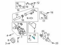 OEM Ford F-150 TUBE ASY - INLET Diagram - ML3Z-8555-B