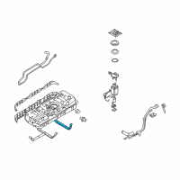 OEM Hyundai Entourage Protector-Fuel Tank Diagram - 31220-4D100