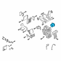 OEM 2015 Nissan NV200 Blower Assembly-Fan Diagram - 27226-9SH0C